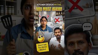  Don’t fall for these Kitchen Design Myths! #smartinteriors #tdsmartinterior