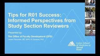 Tips for R01 Success: Informed Perspectives from NIH Study Section Reviewers – Clinical Sciences