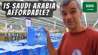 HOW EXPENSIVE IS SAUDI ARABIA? Supermarket Food Shopping | Cost of Living 