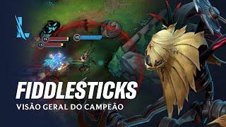 Visão geral do Campeão: Fiddlesticks | Mecânica de jogo – League of Legends: Wild Rift