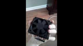 Socket AM3 Heatsink -Fan Removal Information-