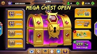 Mega Chest Opening! I Got Legendary In Castle Crush