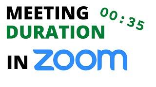 Put Zoom Timer on Screen (For Meetings That Drag On)
