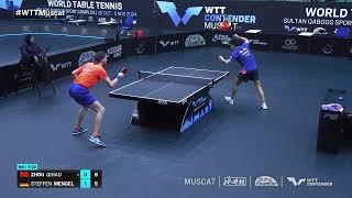 Zhou Qihao vs Steffen Mengel | MS R32 | WTT Contender Muscat 2024