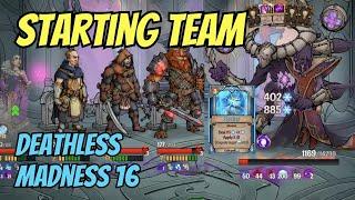 Starting Team vs Final Boss Phase 2 Deathless M16 - Across the Obelisk