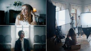 Cinematic lighting in the interior : making of "The library"
