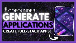 Cofounder: NEW AI Coding Agent BEATS v0, Cursor, Bolt.New, & Cline! Generate Full-Stack Applications