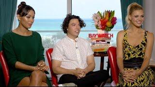 Kelly Rohrbach, Ilfenesh Hadera, Jon Bass Interview | Baywatch