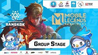  [ENGLISH] Live | Asian Esports Games 2024 | Women's Team MLBB | Day 1 | Group Stage