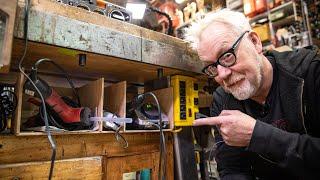 Adam Savage's One Day Builds: Workbench Quick Access Tools!