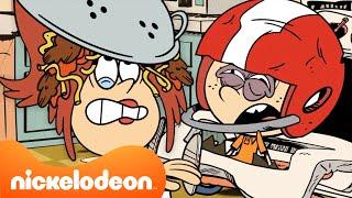 Loud House | 1 Hora de Caos na Cozinha de The Loud House!‍ MAIS Desastres Culinários | Nickelodeon