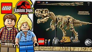 AMAZING $250 LEGO Jurassic Park 2025 T-Rex Fossil REVEAL!