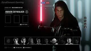 Anakin order 66 hooded robe & red ligthsaber mod | Star Wars Battlefront 2 | 2k 60FPS