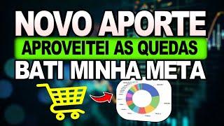 COMPREI AÇÕES e FIIS para a Carteira de Dividendos! META BATIDA EM NUMERO DE ATIVOS!