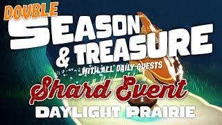 Today’s Double Season & Treasure Candles and Daily Quests | Daylight Prairie | SkyCotl | NoobMode