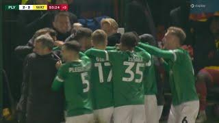 Andre Gray Goal 90+6, Plymouth Argyle vs Watford City (2-2), All Goals Results - Extended Highlights