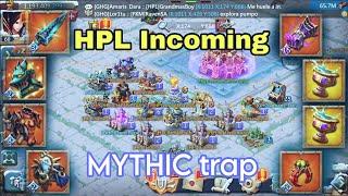 Rally trap 800m take 6 rallys Full astras | GUILD HPL | Double rally.. Lords Mobile   #lordsmobile