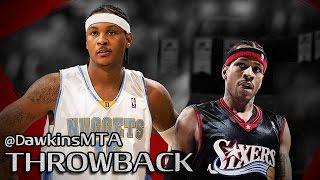 Allen Iverson vs Carmelo Anthony Full Duel 2005.12.27 - 81 Pts Combined, CLUTCH AI!