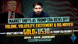 Trump's Era Sparks Market Shifts: Gold & US30 Outlook! #trump #goldforecast #crypto #gold #trading