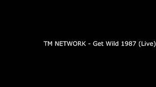 TM NETWORK - Get Wild 1987 (Live FANKS CRY-MAX)