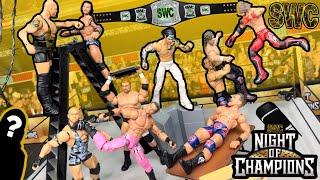 10-Man Gauntlet Match for the SWC Championship! | WWE Action Figure Match!