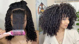 How To: Denman Wash n Go Routine for Defined Curls