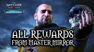 The Witcher 3: Wild Hunt - Hearts of Stone - All rewards from Master Mirror