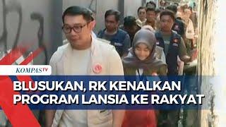 Blusukan ke Pancoran, Ridwan Kamil Kenalkan Program Dokter Keliling hingga untuk Lansia