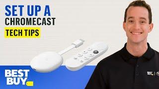 Setting Up Chromecast with Google TV - Tech Tips from Best Buy