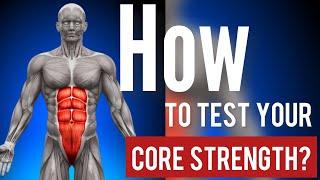 HOW TO TEST YOUR CORE STRENGTH| CORE STRENTH |HOW STRONG IS YOUR CORE