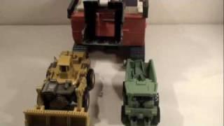 Forming Devastator: Transformers ROTF Interactive Game Mix Master