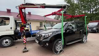 Эвакуатор Hyundai HD 78 с манипулятором Fassi. Производство автоэвакуаторов НЗСА .