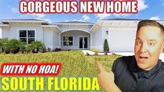 Gorgeous NEW Home DESIRABLE South Florida area NO HOA Save THOUSANDS you MUST SEE! [Port St Lucie]