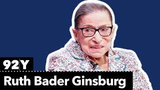 Supreme Court Justice Ruth Bader Ginsburg with David Rubenstein
