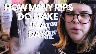 How Many Rips do I Take in a Day?