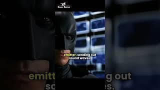 Batman's SONAR Tech SECRETS EXPOSED!