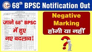 68th BPSC Notification 2022 | BPSC New Vacancy 2022 Syllabus Age Limit Exam Pattern Negative Marking