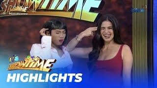 It's Showtime: Anne Curtis at Tiyang Amy, napa-'It really hurts' kasama si 'Mimiyuuuh' (Kalokalike)