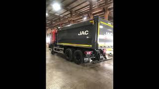 самосвал JAC N 350 осваиваем в Миассе.