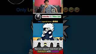 Naruto squad reaction on Kakashi with Hinata #anime #naruto