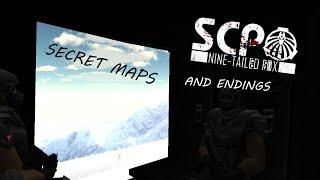 SCP NINE TAILED FOX SECRET MAPS AND ENDINGS