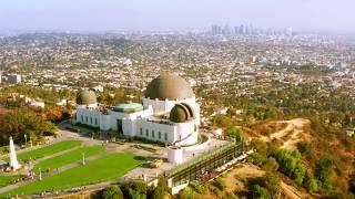 Griffith Observatory Video 4k Drone Footage