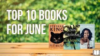 Top 10 Bestsellers for June 2020 Fiction and Nonfiction Books