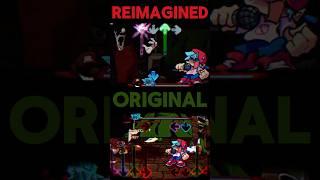 FNF Mario’s Madness Powerdown Reimagined VS Original Animation Comparison!