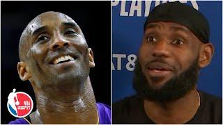 LeBron James felt Kobe Bryant's presence on Mamba Day | 2020 NBA Playoffs