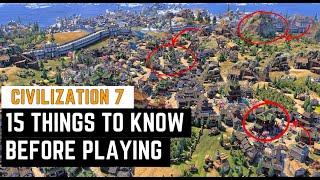 15 Things to Know Before Playing CIVILIZATION VII!