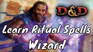 Wizards need to Learn Ritual Spells (D&D 5E) #shorts