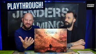 Playthrough of the board game Hoplomachus: Victorum