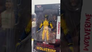 Marvel Legends Deadpool and Wolverine MCU figures & Colossus & Venompool SDCC Hasbro Display