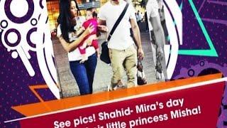 See pics! Shahid- Mira’s day out with their little princess Misha! - ANI #News